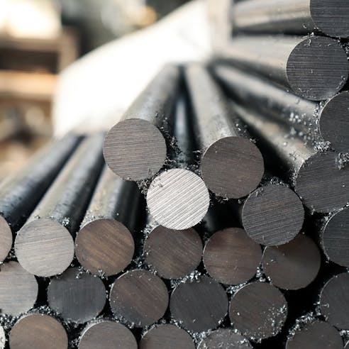 Stainless steel bar. Image Credit: Shutterstock.com/InWay